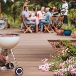 Grill in garden