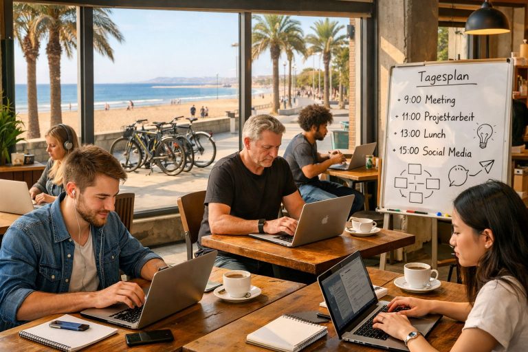 Digitale Nomaden Spanien